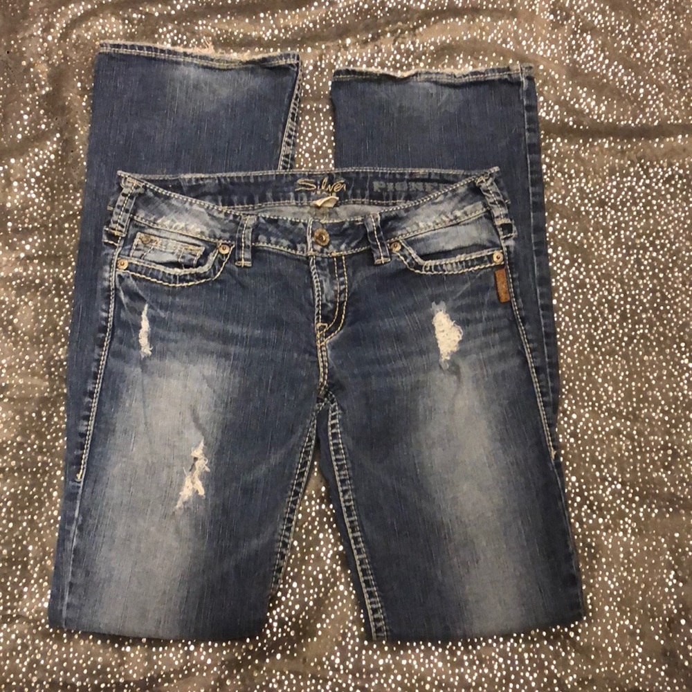 Silver Pioneer Jeans